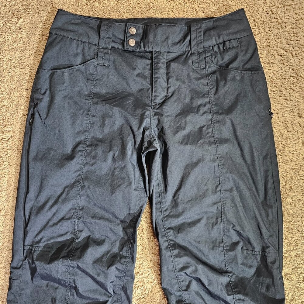 Columbia Titanium Ski Pants Womens Medium Black Omni Tech Waterproof Outdoors - Picture 7 of 15